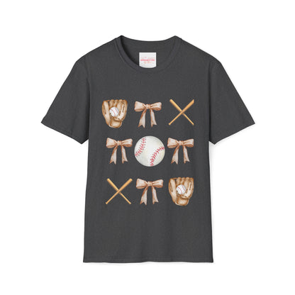 Baseball & Bows Graphic Tee