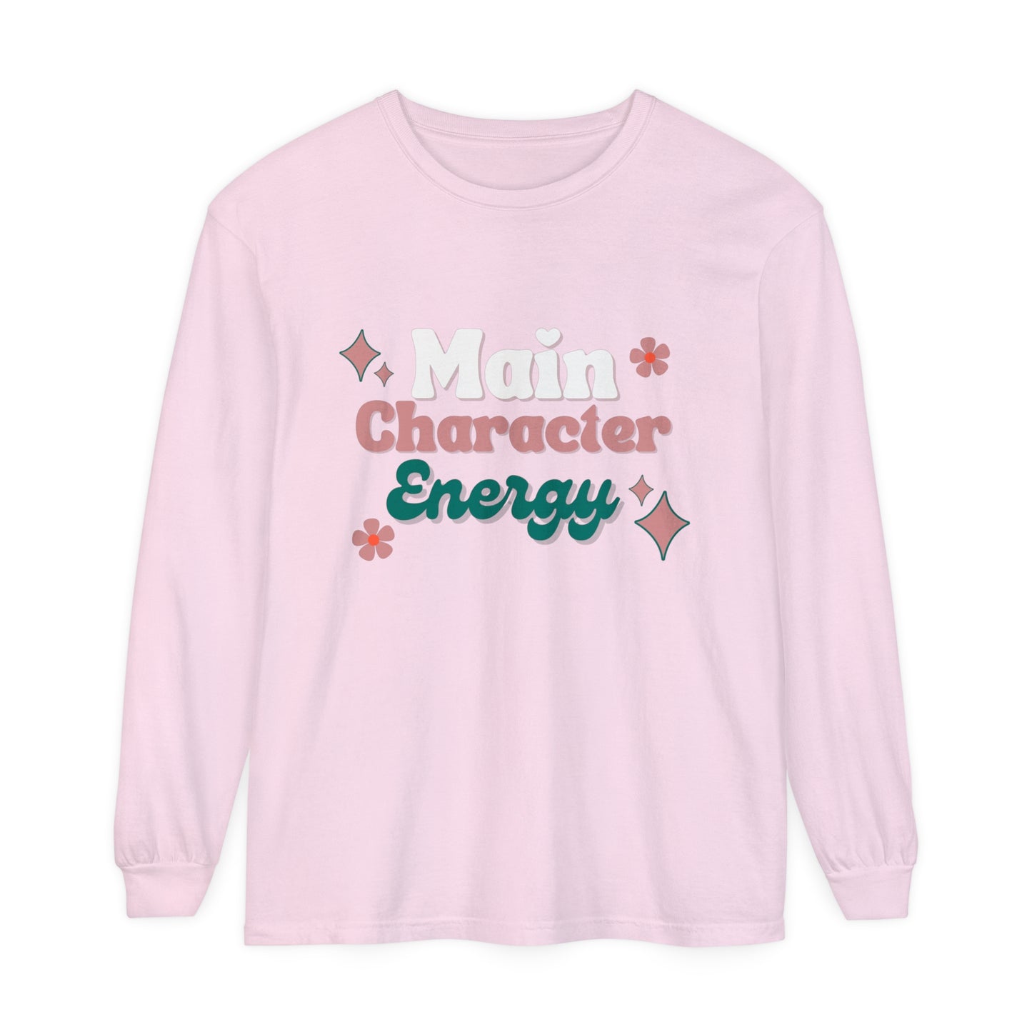 Main Character Energy - Long Sleeve Graphic Tee