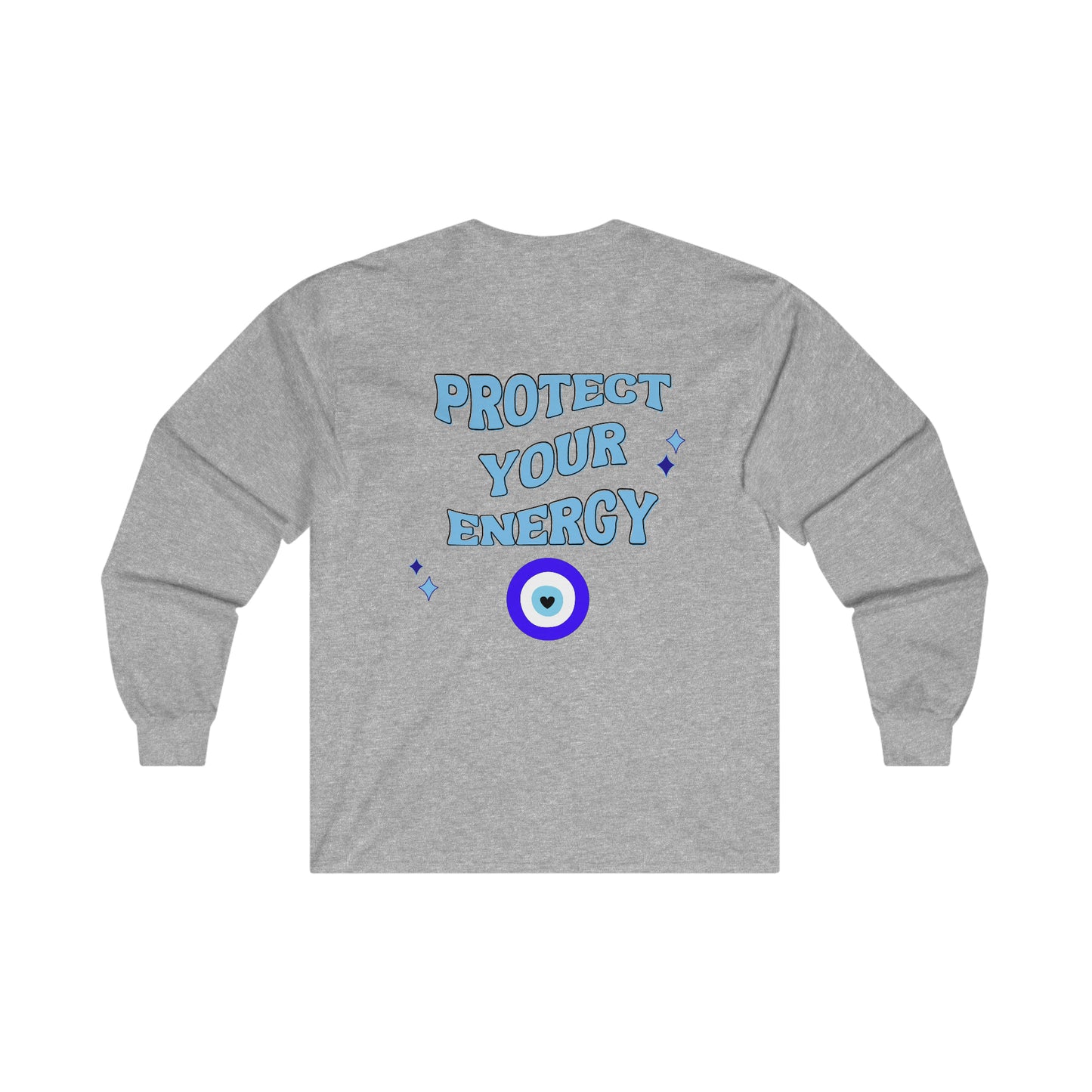 Protect Your Energy- Long Sleeve Graphic Tee