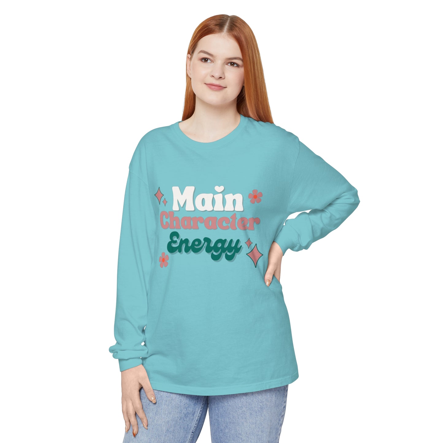 Main Character Energy - Long Sleeve Graphic Tee