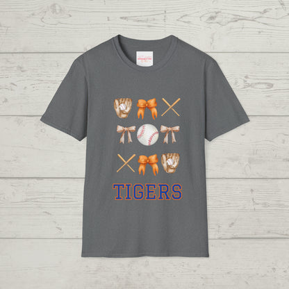 Tigers Baseball Graphic Tees