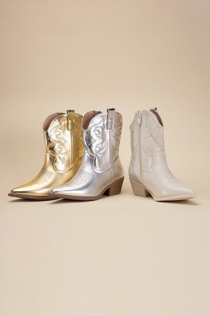 Goldie Western Booties