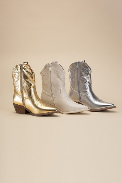 Goldie Western Booties