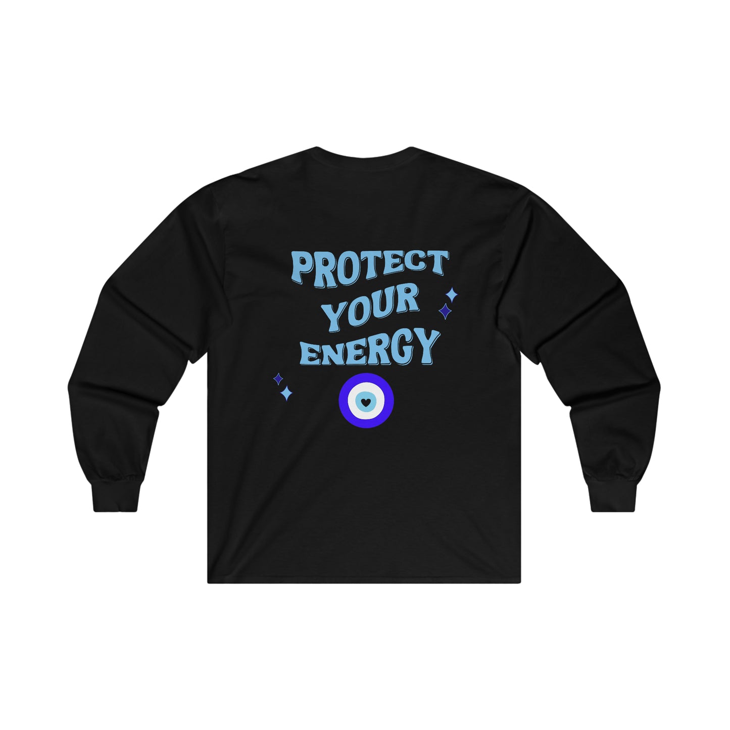 Protect Your Energy- Long Sleeve Graphic Tee