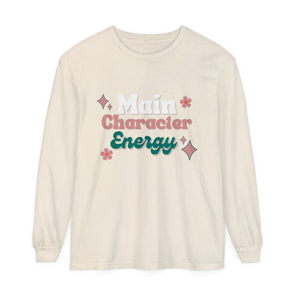 Main Character Energy - Long Sleeve Graphic Tee