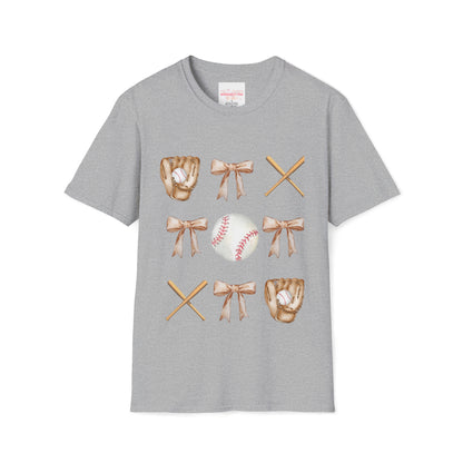 Baseball & Bows Graphic Tee