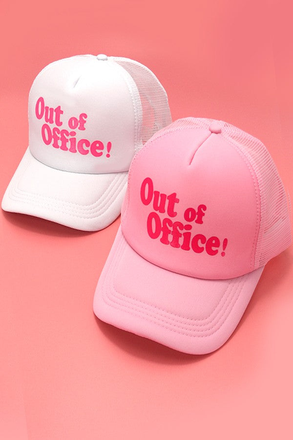 Out Of Office Trucker Hat