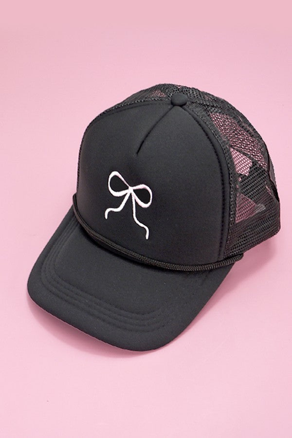 Bow Chic Trucker Hat