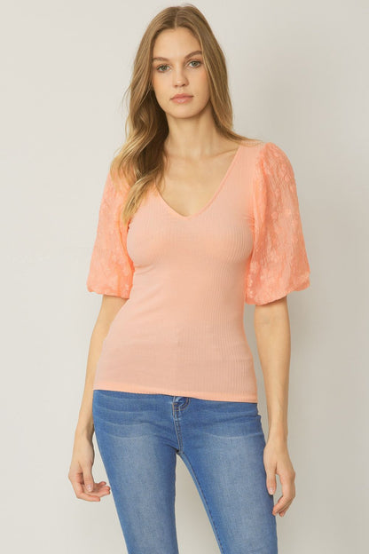 Blossom Belle Puff Sleeve Top