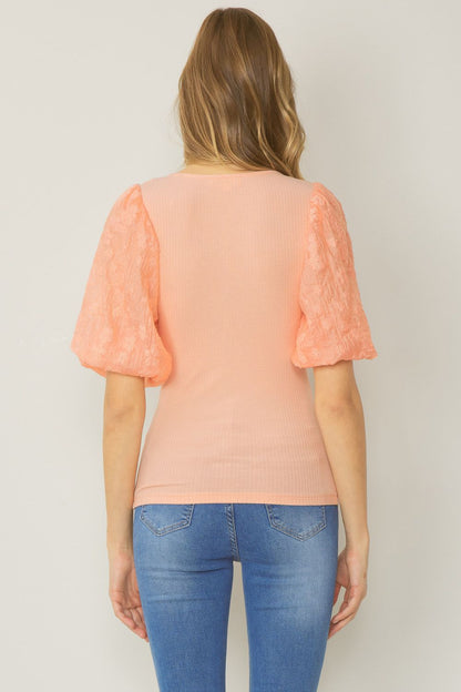 Blossom Belle Puff Sleeve Top