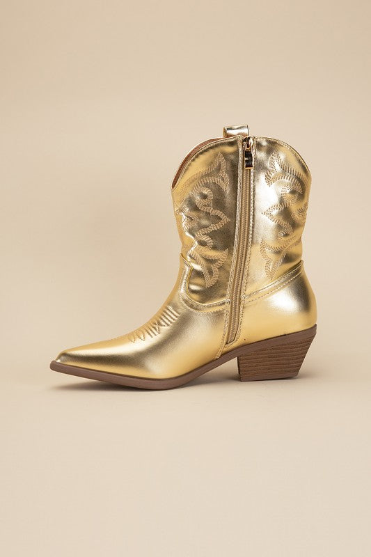 Goldie Western Booties