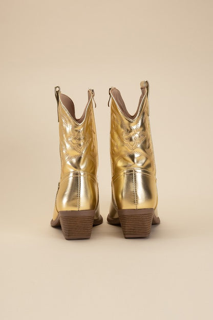 Goldie Western Booties