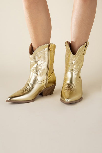 Goldie Western Booties